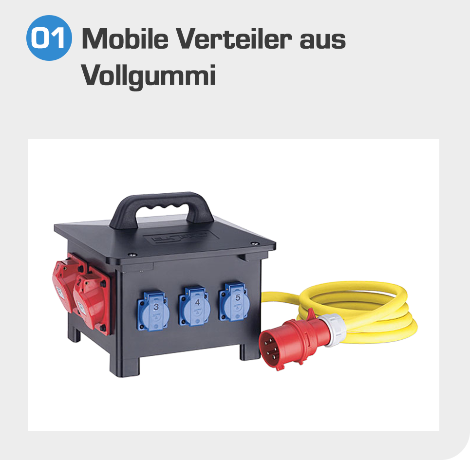 Mobile Stromverteiler